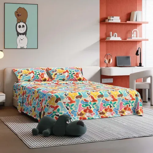 Sabanas Relaxtech We Bare Bears Full