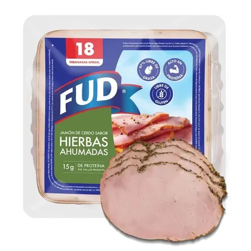 Jamon Fud Hierbas Ahumada 250 g