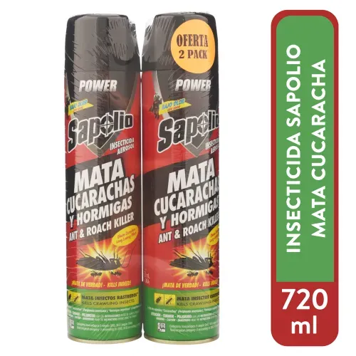 2pack Sapolio Mata Cucaracha 720ml