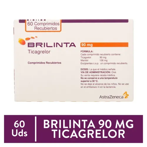 Brilinta 90Mg X60 Comp