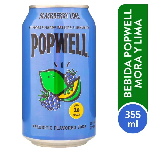 Popwell Mora Lima 355 ml