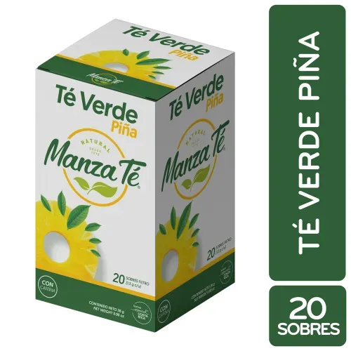 Té Verde Piña Manza Té caja 20 Uds - 26 g