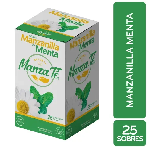 Té Manzanilla Menta Manza Té caja 25 Uds - 25 g