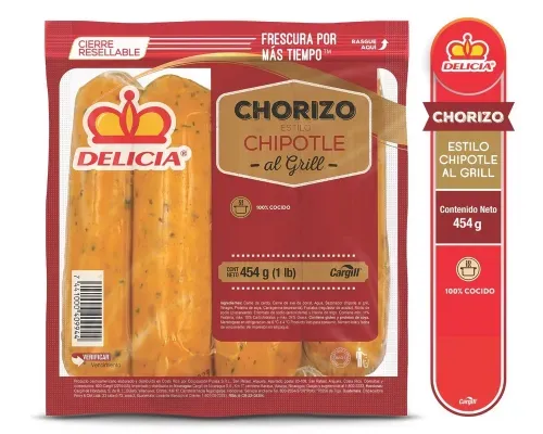 Chorizo Delicia Chipotle - 454 g