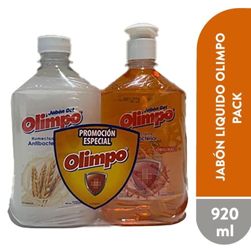 Jabon Liq Olimpo Original y Avena 920ml