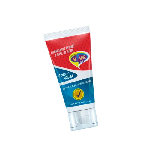 Lubricante Vive Sabor Fresa 30 ml