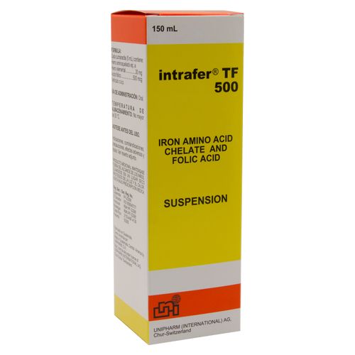 Jarabe Intrafer TF 500 - 150 ml