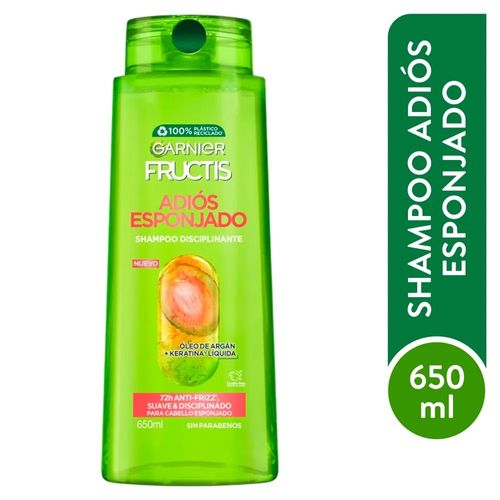 Shampoo Garnier Fructis Adiós Esponjado - 650 ml