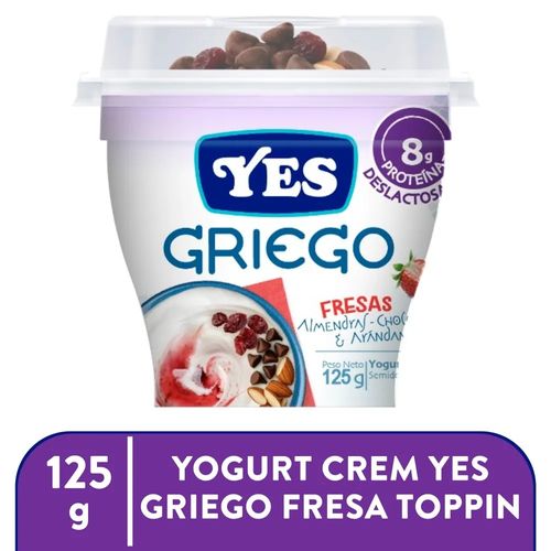 Yogurt Yes Topping Fresa 125 g