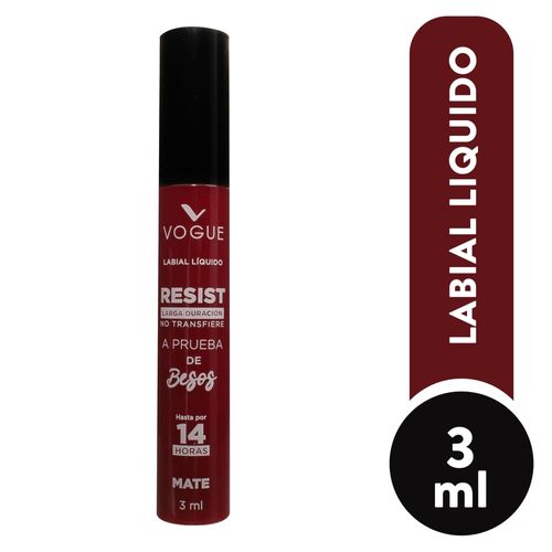 Vog Labial Resist Poderosa 3 ml