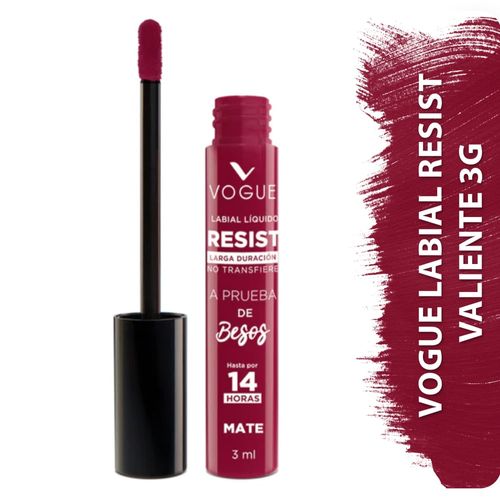 Vog Labial Resist Valiente 3 ml