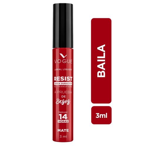 Vog Labial Resist Baila 3 ml