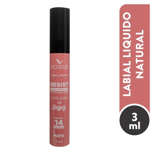 Vog Labial Resist Natural 3 ml