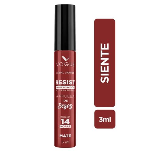 Vog Labial Resist Siente 3 ml