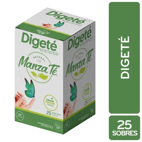 Té Digeté Manza Té caja 25 Uds - 32.5 g
