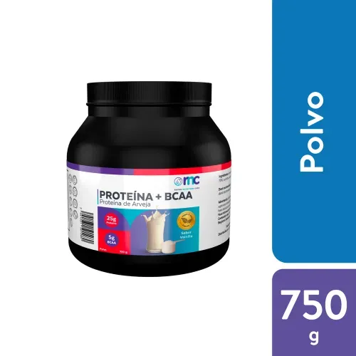 Proteína + BCAA RNC, Sabor Vainilla - 750g