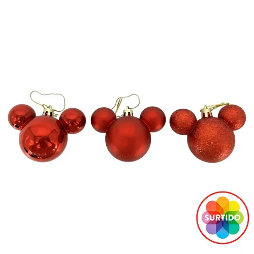 Adornos Disney surtidos decorativos para Navidad - 79 Uds