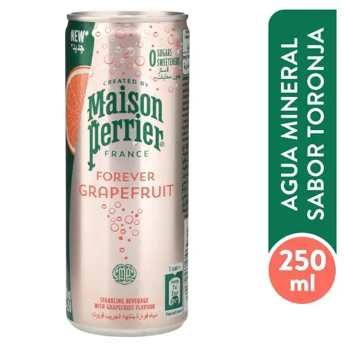 Agua mineral Maison Perrier toronja - 250 ml