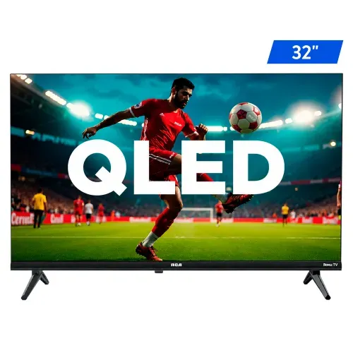 Pantalla Qled Smart 4k Rca Roku Rc32ql - 32 Pulgadas