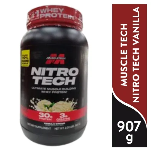 Nitrotech Proteina Vainilla 2Lb 998Gr