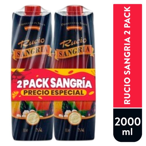 Rucio Sangria 2pk 2do Mp 2000 ml