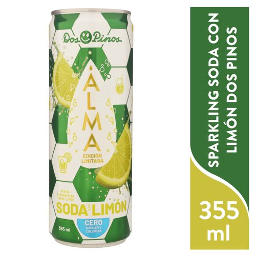 Sparkling Soda Con Limon Dp 355ml