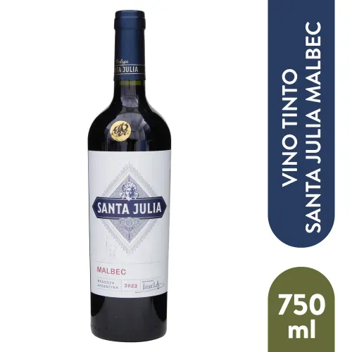 Vino Tinto Santa Julia Malbec -750 ml
