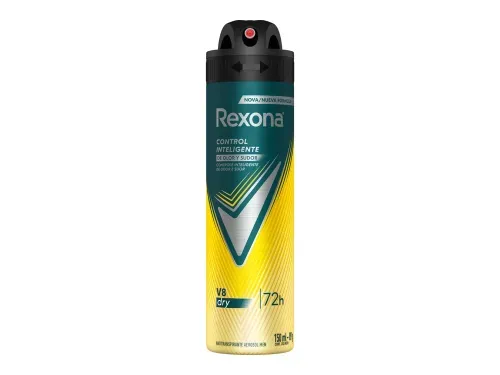Desodorante Rexona Caballero V8 Protección Seca Y Fresca Aerosol - 150ml