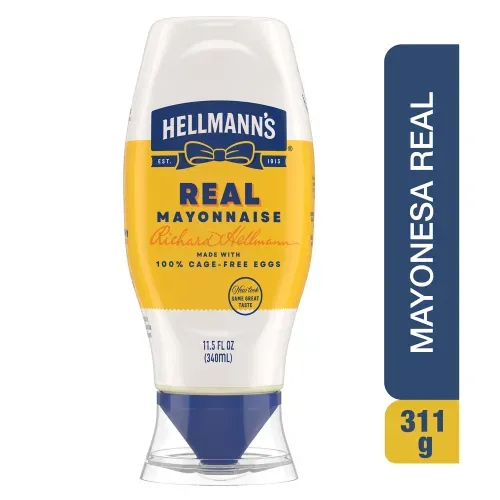Mayonesa Hellmanns Squeeze - 311g