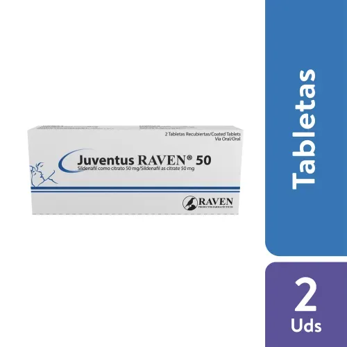 Juventus 50 mg Tab x 2  Unidad