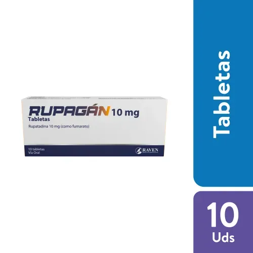 Rupagán Tabletas Rupatadina1u Unidad
