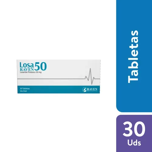 Losaraven 50 50 Mg, Precio indicado por unidad