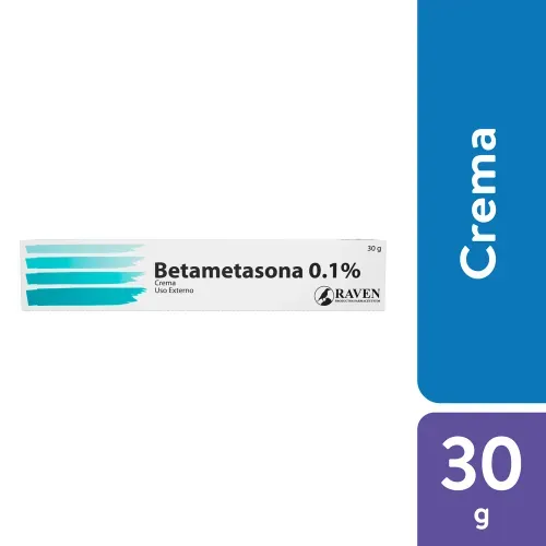 Betametasona 0.1% Crema Raven -15 gr