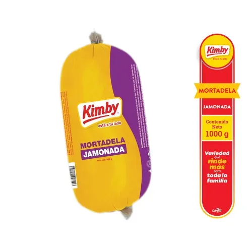 Mortadela Jamonada Kimby - 1000 g