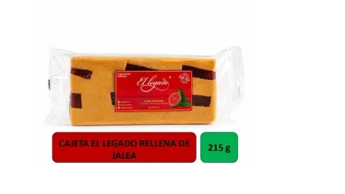 Cajeta El Legado Rellena De Jalea - 215 g