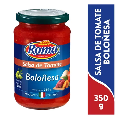 Salsa Roma de tomate boloñesa - 350 g