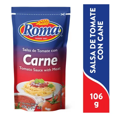 Salsa Roma preparada con carne - 106 g