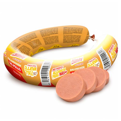 Salchichón Kimby de pollo - 750 g