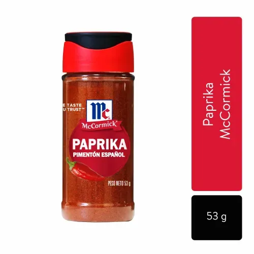 Paprika McCormick Pimentón Español - 53 g