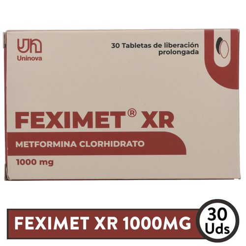 Feximet Xr 1000mg X30 Tab