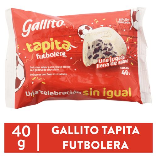 Tapita Futbolera 40g