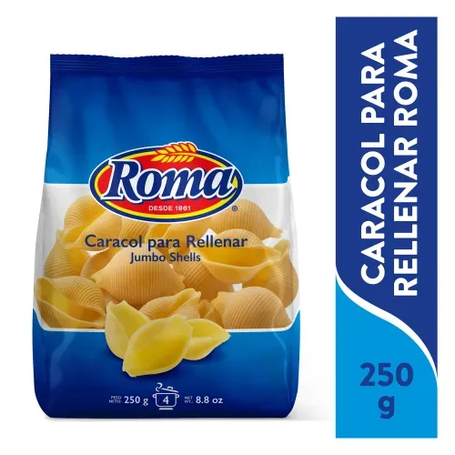 Pasta Roma Caracol Pequeña Relleno - 250 g