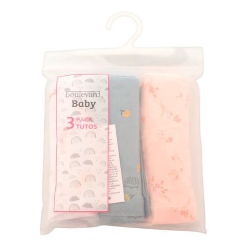 Frazadas para bebé niña Boulevard - 3 Pack