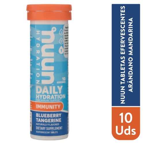 Suplemento con electrolitos Nuun Sport sabor arandano y toronja - 52 g