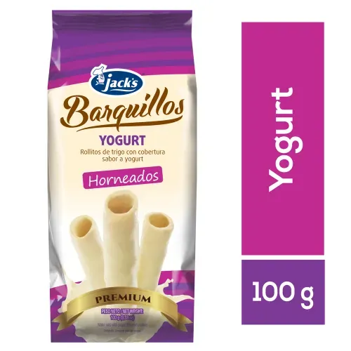 Barquillos Jacks yogurt -100 g
