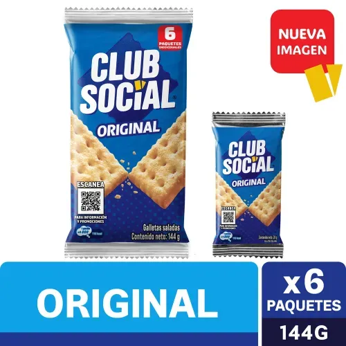 Galleta Club Social Sabor Original - 216 g