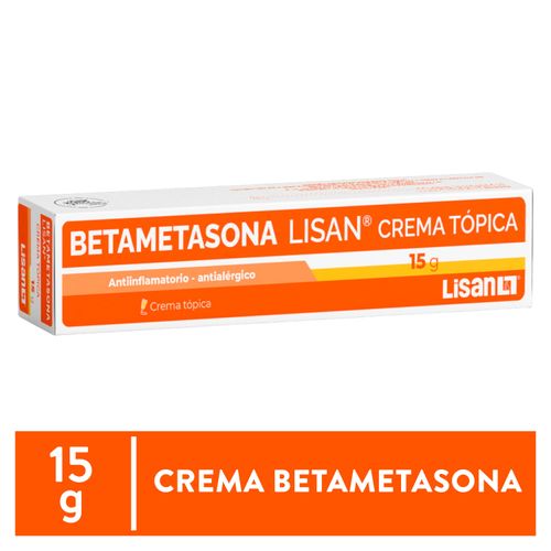 Betametasona Crema Lisan -15 gr