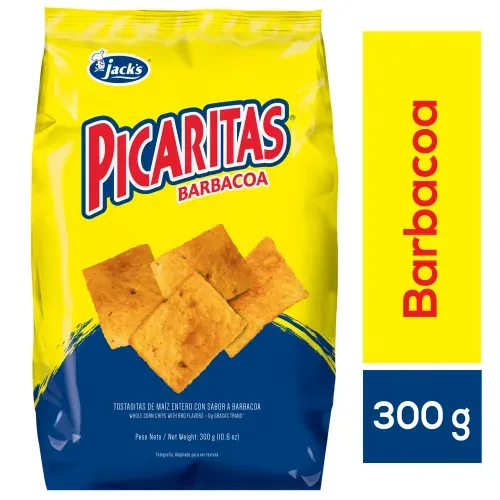 Snack Jack's picaritas barbacoa - 300 g
