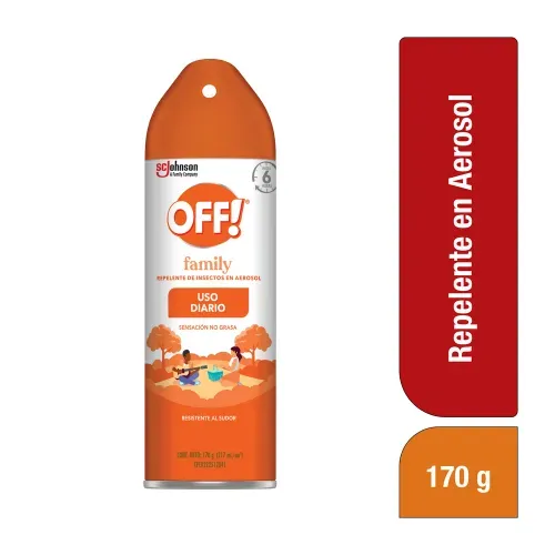 Repelente Off Family en aerosol - 170 g