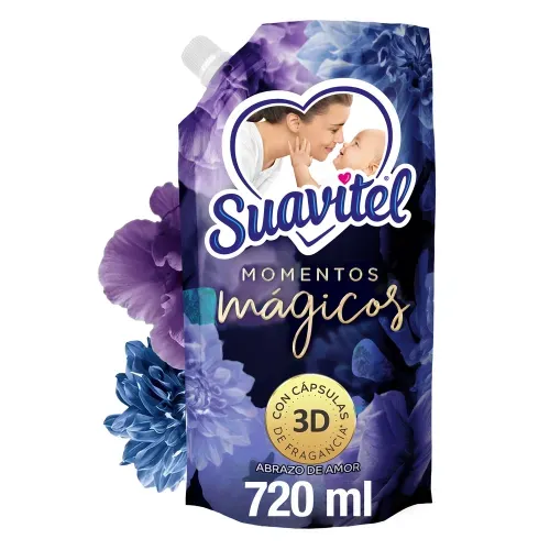 Suavizante de Telas de Telas Momentos Mágicos Abrazo de Amor - 720 ml